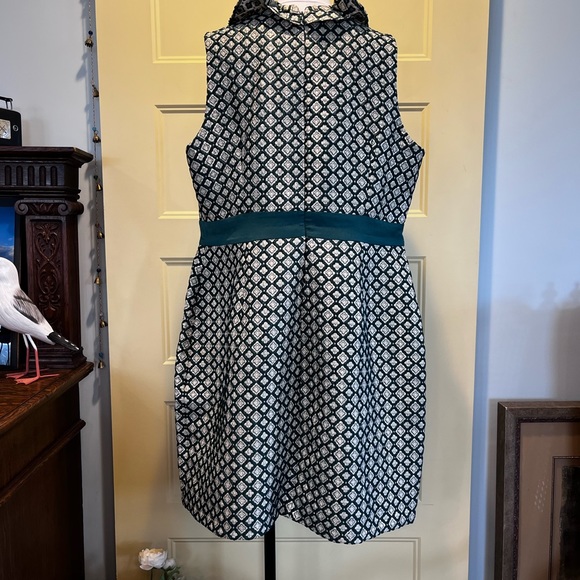 ModCloth x Anna Sui Admiring Eyes Jacquard Brocade Dress. Size 20 - Picture 5 of 12